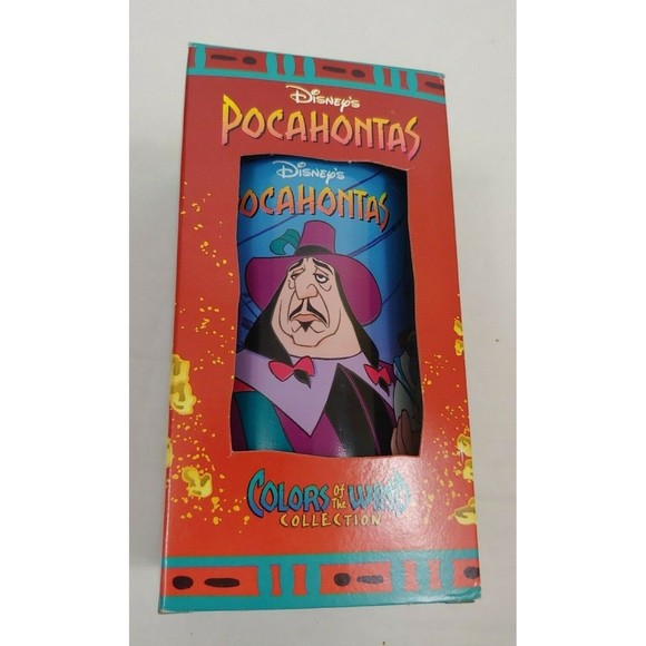 1994 Burger King Disney Pocahantas Collectible Cup Set Of 4 Colors Of The Wind - Picture 6 of 7